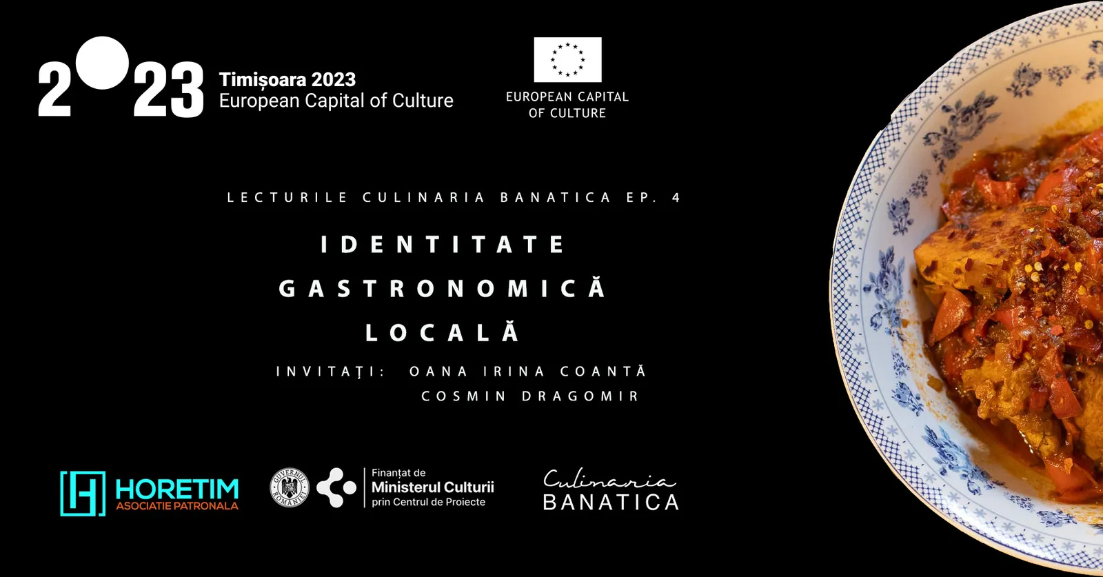 Lecturile Culinaria Banatica 4: Identitate gastronomica locală