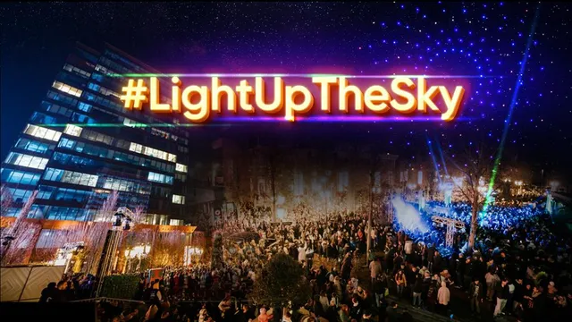 Light Up The Sky - Show de 250 drone
