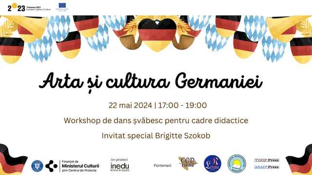  „Arta și cultura Germaniei” – workshop de dans șvăbesc pentru cadrele didactice 