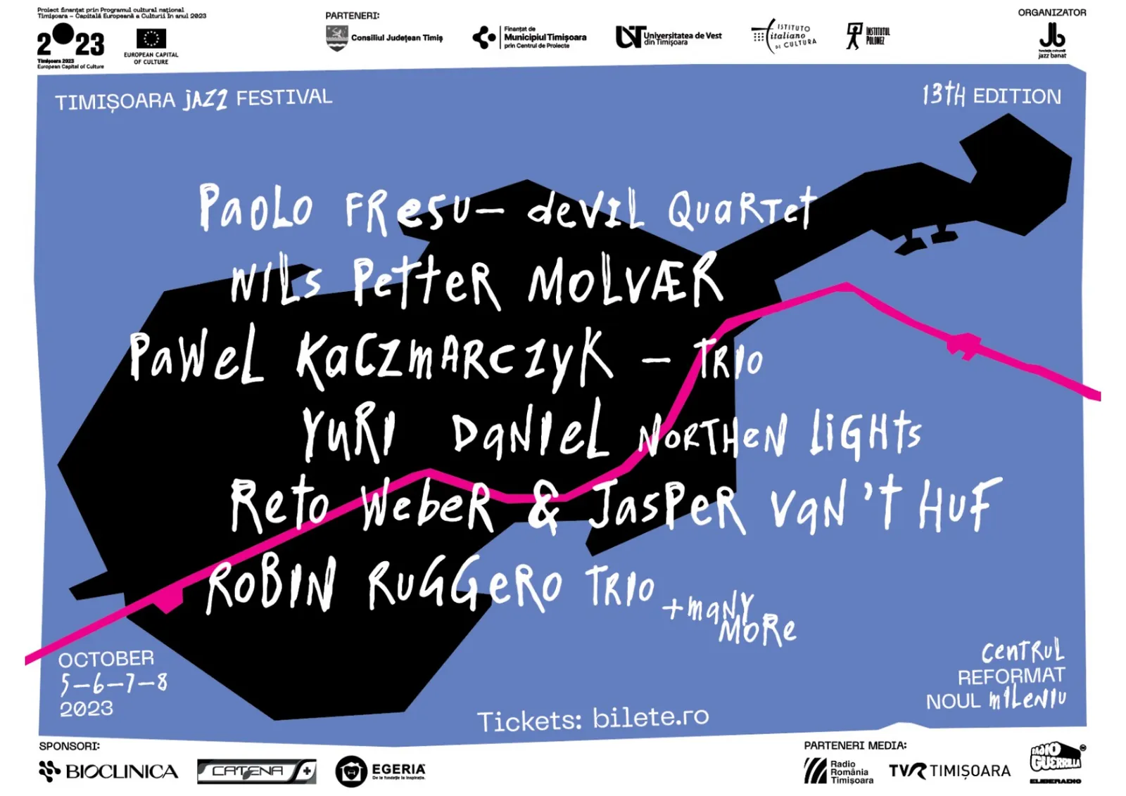 Timișoara Jazz Festival | Reto Weber & Jasper van't Hof / Ruggero Robin Trio