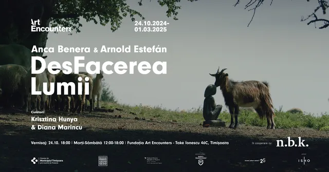 Expoziția DesFacerea Lumii | Anca Benera & Arnold 𝐄𝐬𝐭𝐞𝐟𝐚́𝐧