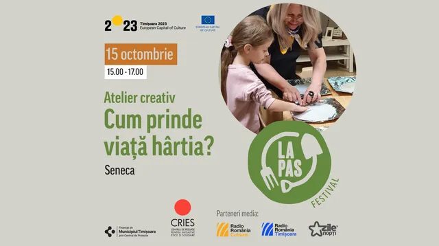 Atelier creativ: cum prinde viață hârtia