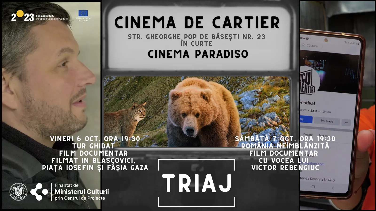 TRIAJ - Neighborhood cinema