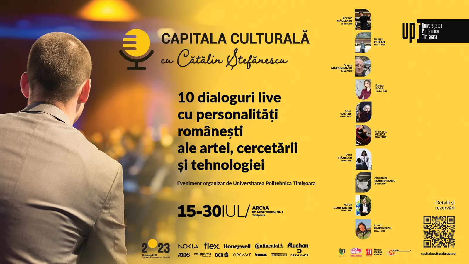 Capitala Culturală cu Cătălin Ștefănescu - Dialoguri excepționale cu români remarcabili