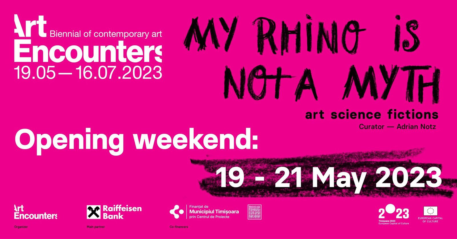 Bienala Art Encounters 2023: Weekend de deschidere, 19 Mai 2023