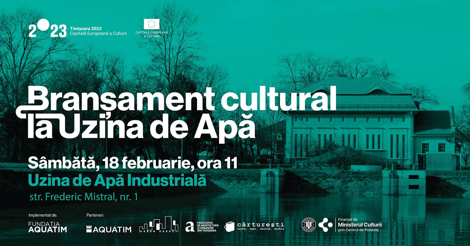 Branșament cultural la Uzina de Apă 