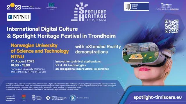 Festivalul international Digital Culture & Patrimoniul sub Reflectoare la Trondheim