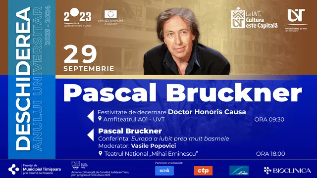Pascal Bruckner - „Europa a iubit prea mult basmele"