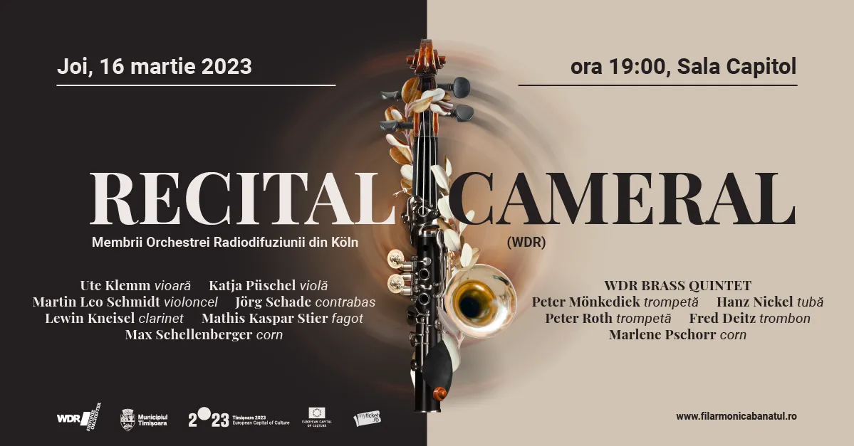 Recital cameral | Membrii Orchestrei Radiodifuziunii din KÖLN (WDR)