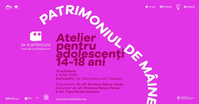 Atelier: Patrimoniul de mâine 🏛️