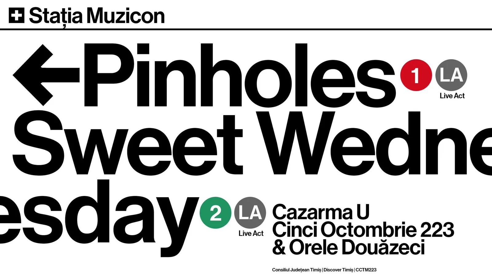 Muzicon Showcase #13 Pinholes & Sweet Wednesday Jam