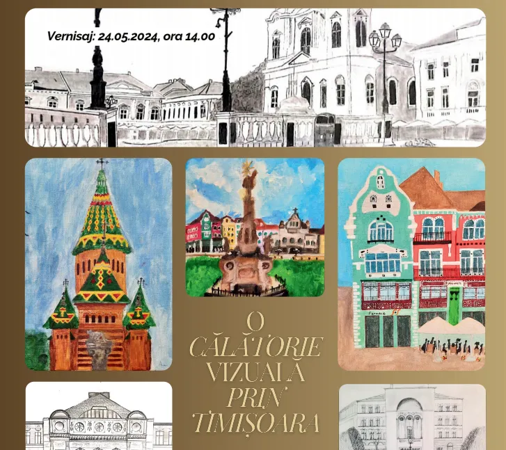 Expoziție de pictură - O călătorie vizuală prin Timișoara