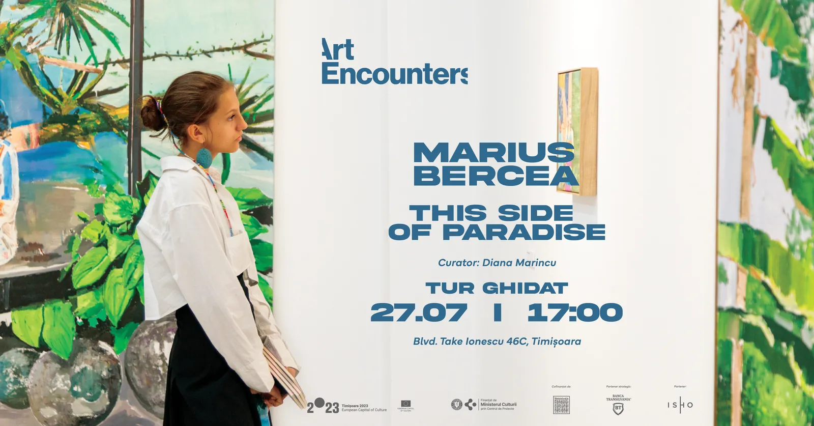 Tur ghidat expoziție Marius Bercea: This Side of paradise