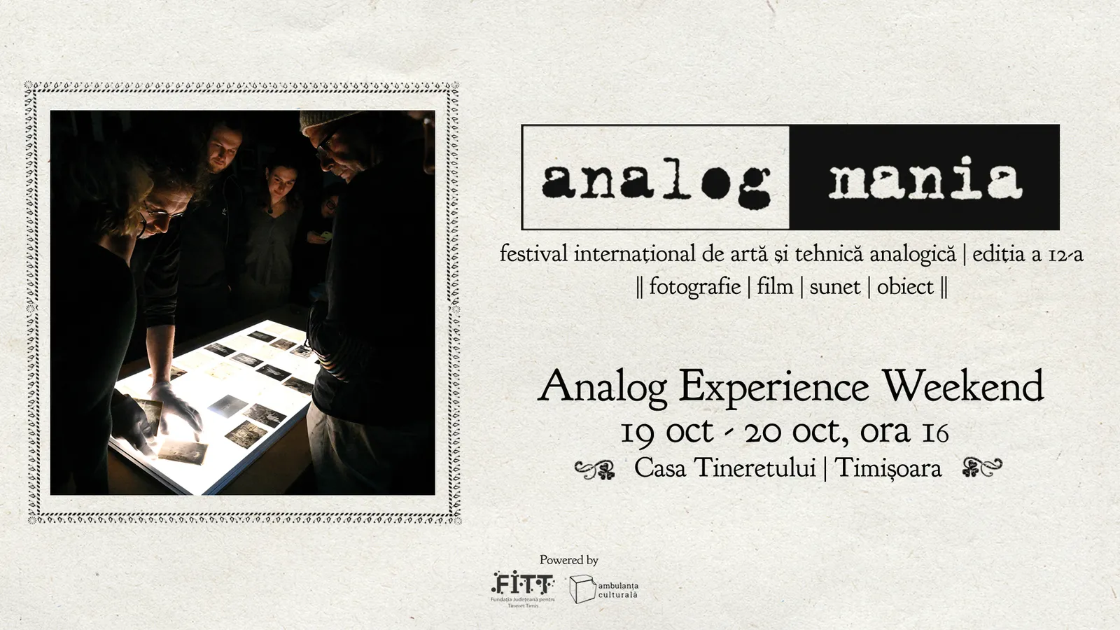 Analog Experience Weekend