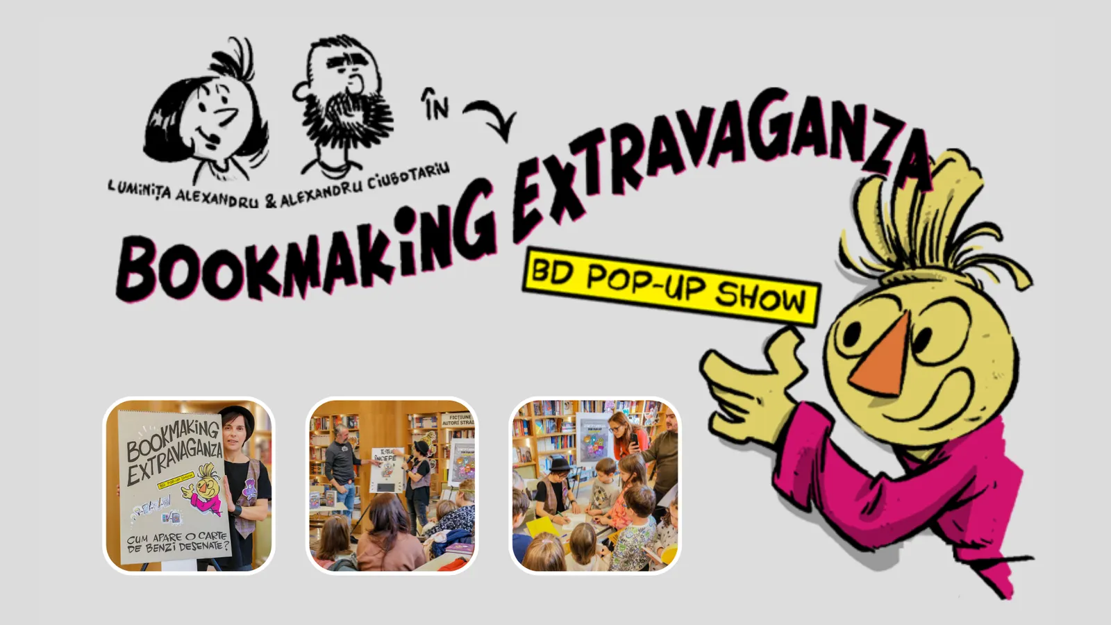 Bookmaking Extravaganza | BD pop-up show