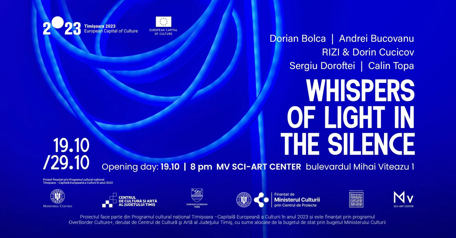 Preview event "Whispers of light in the silence" Exhibition