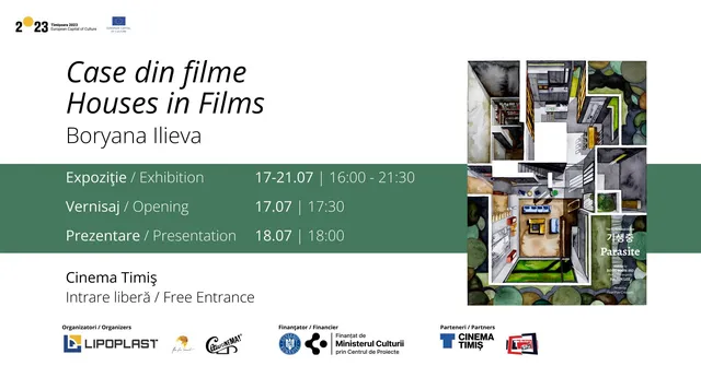 Expoziție "Case din filme" - Ceau, Cinema!