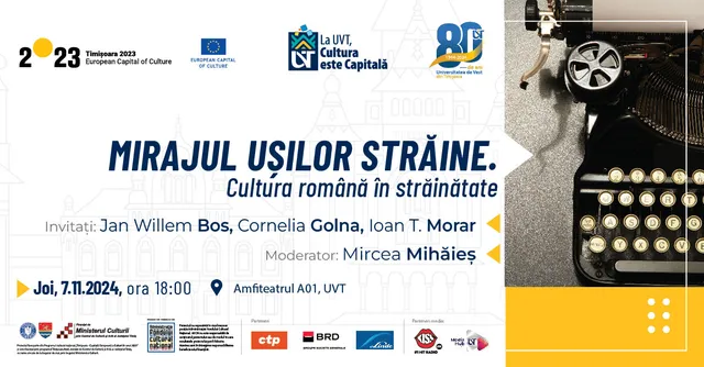 Conferința „Mirajul Ușilor Străine. Cultura română în străinătate”