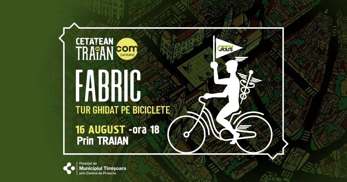 Tur ghidat pe biciclete @Cartier Fabric 