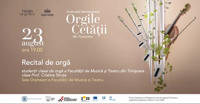 Organ recital performed by the students of the Faculty of Music and Theater