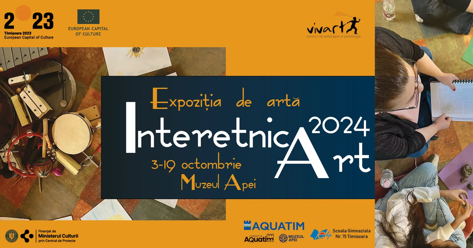 Vernisajul expoziției Interetnic Art 2024