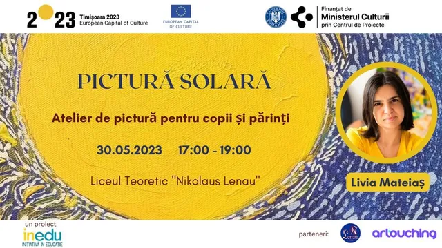 Pictură solară - atelier de pictură pentru copii și părinți 2