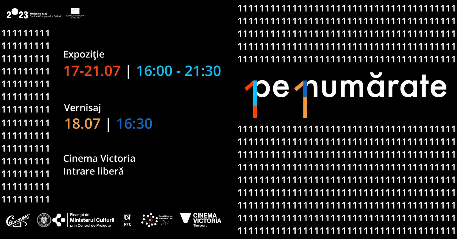 Expoziție "Ceau, Cinema!, penumărate"