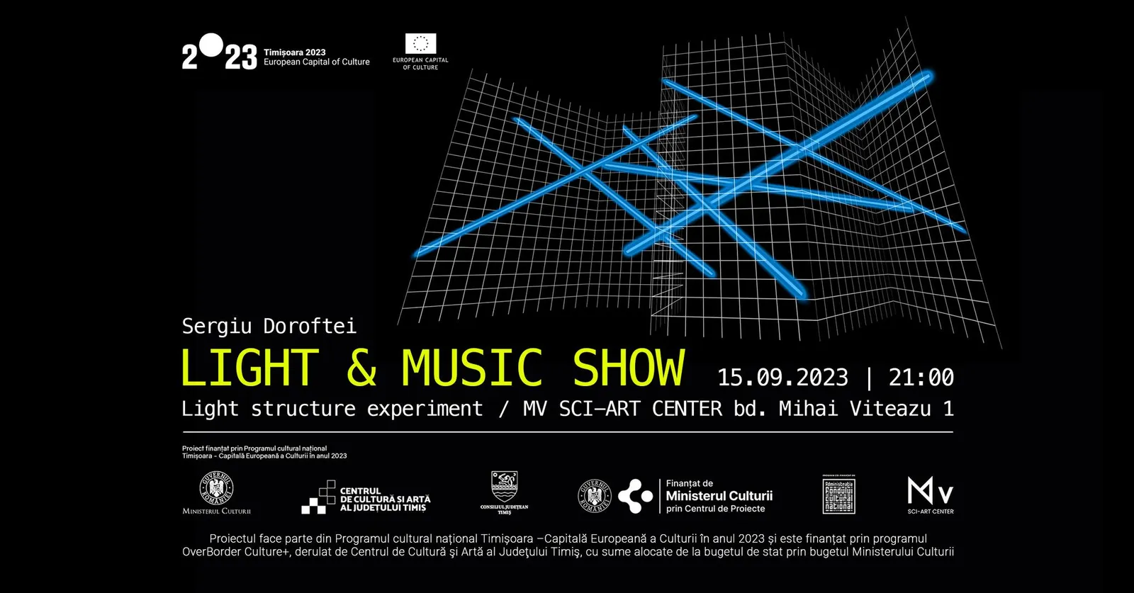 Light and Music show | Light Structure Experiment