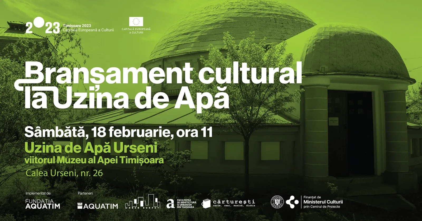 Branșament cultural la Uzina de Apă