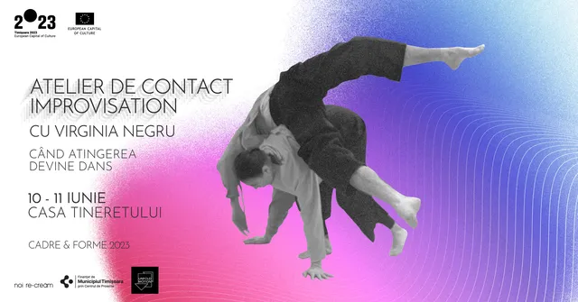 Atelier de Contact Improvisation cu Virginia Negru și Cătălin Diaconu