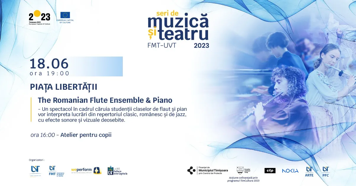 WePerform ∘ The Romanian Flute Ensemble & Piano Evening I