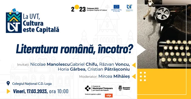 „Literatura română, încotro?” | Dezbatere cu liceenii