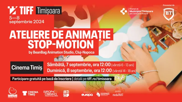 Ateliere de animație stop-motion by BeanBag Animation Studio, Cluj-Napoca