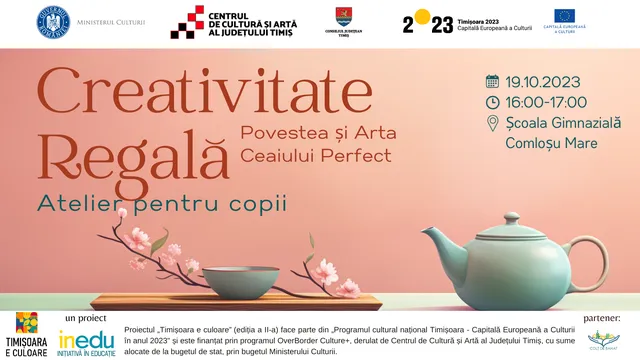 „Creativitate regală” – atelier pentru copii