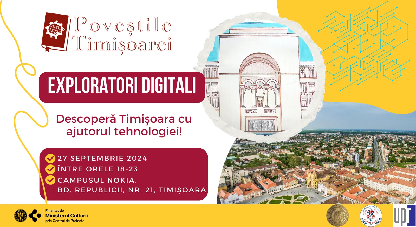 Exploratori digitali: Proiecții publice și jocuri educative digitale