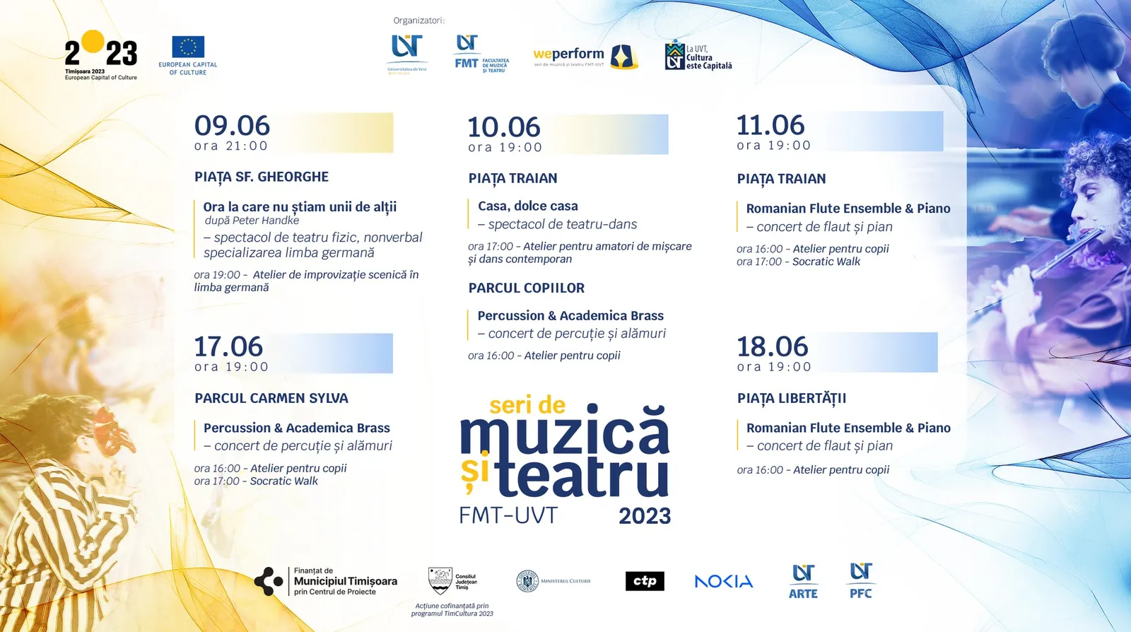 WePerform ∘ Seri de muzică și teatru | Ediția a III-a