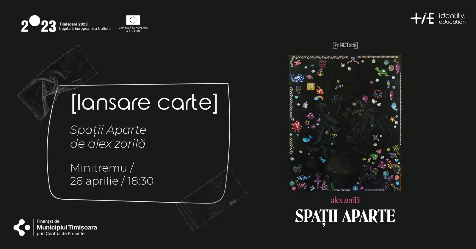 Book Launch - Spații Aparte, by Alex Zorilă