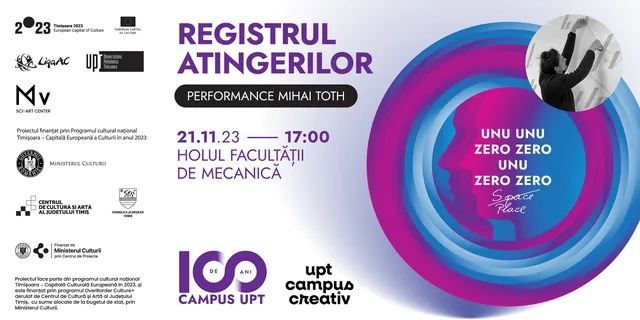 Registrul atingerilor | Tur ghidat & Performance Mihai Toth