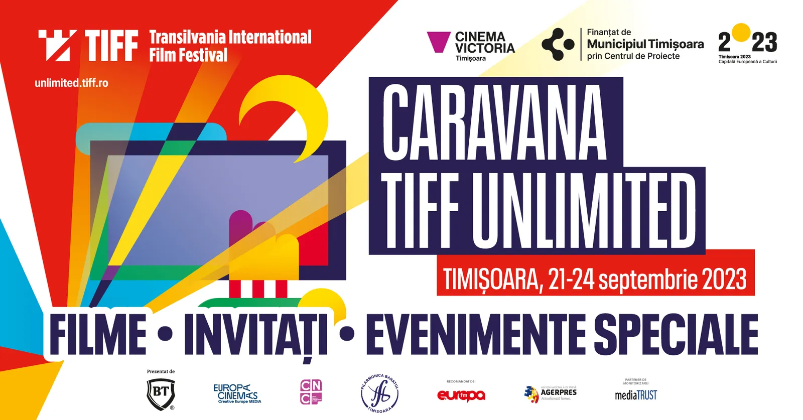 Caravana TIFF Unlimited la Timișoara