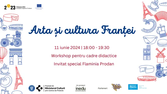 „Arta și cultura Franței” – workshop pentru cadre didactice 
