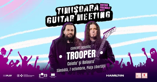 Concert acustic TROOPER - Coiotu' și Balauru' | Timișoara Guitar Meeting 2023
