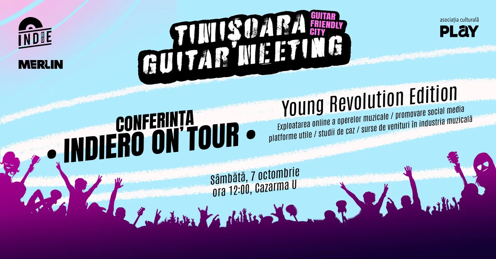 Conferința INDIERO ON TOUR - Young Revolution Edition | Timișoara Guitar Meeting 2023