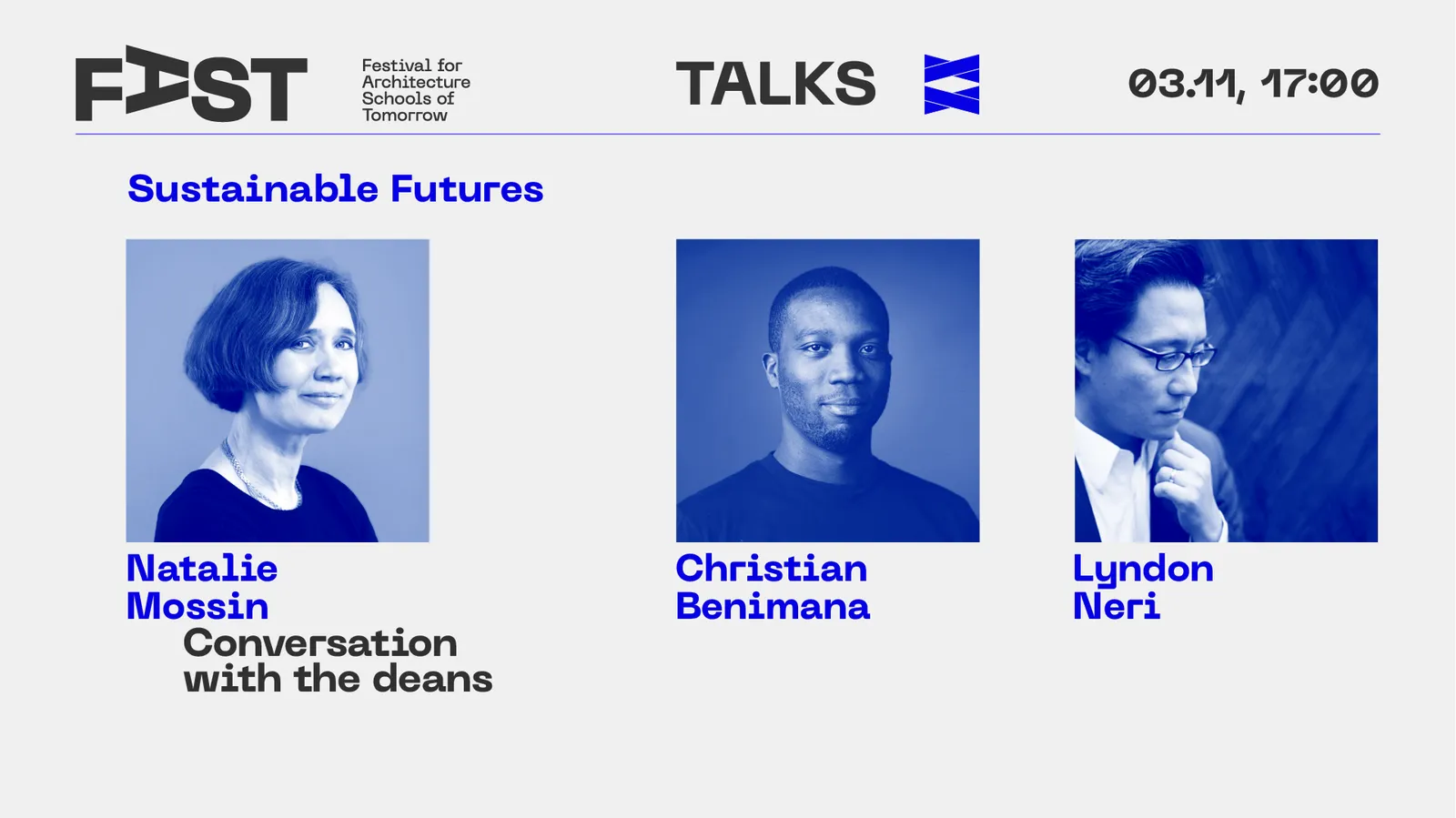 Talks. Sustainable Futures | FAST