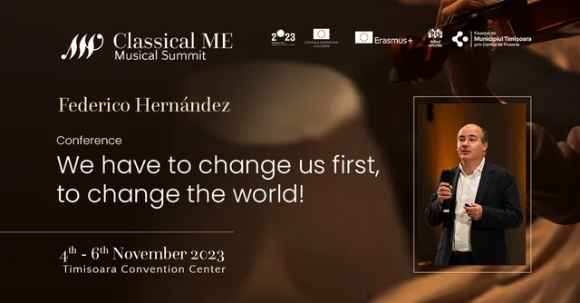 “We have to change us first, to change the world!” | Federico Hernández
