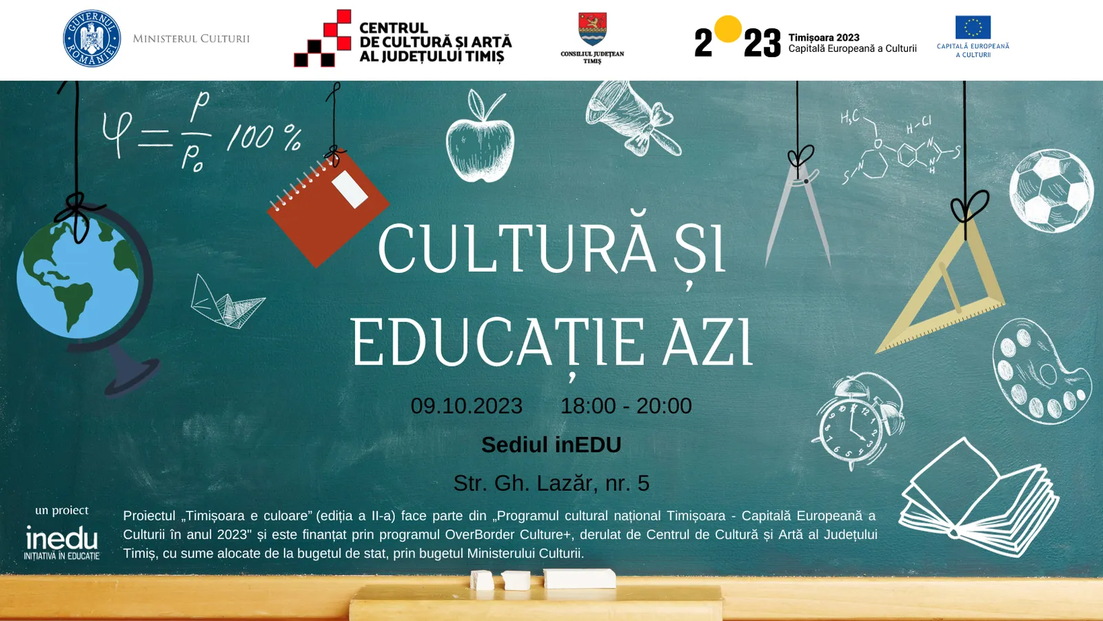 Culture and Education TODAY – Training Program Dedicated to Teaching Staff