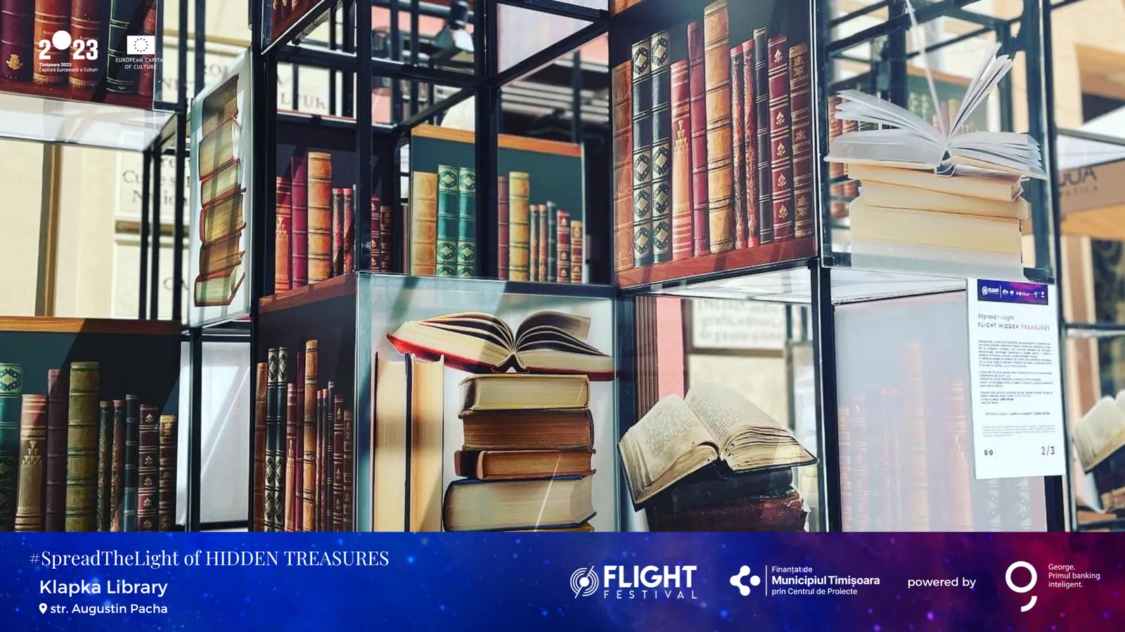 Biblioteca Klapka | #SpreadTheLight of Hidden Treasures