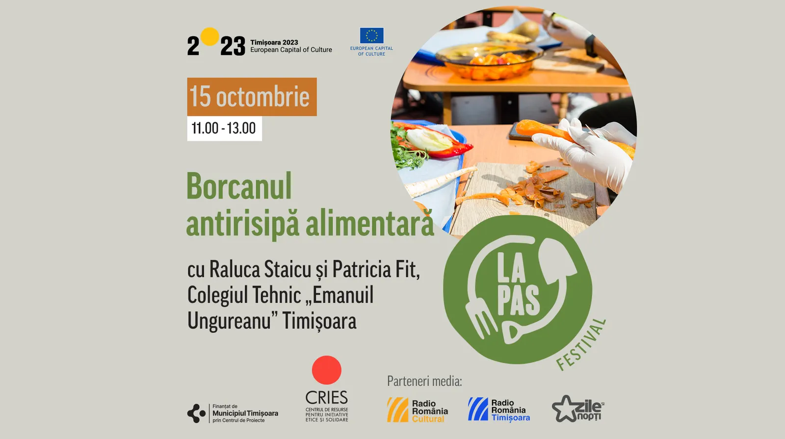 Atelier: Borcanul antirisipă alimentară