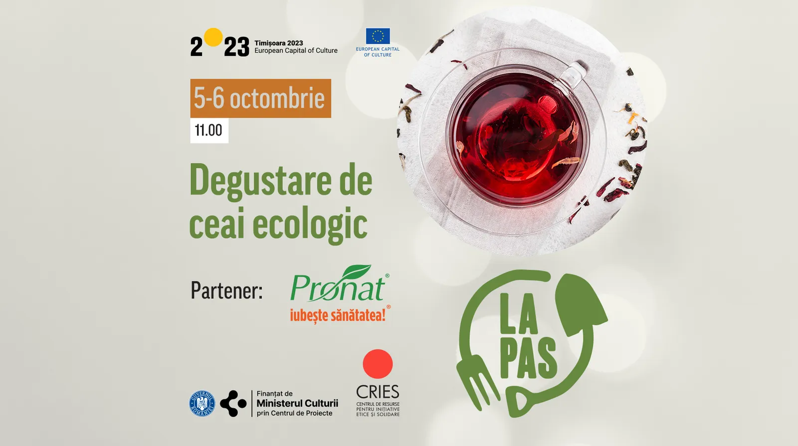 Degustare de ceai ecologic | LaPas24