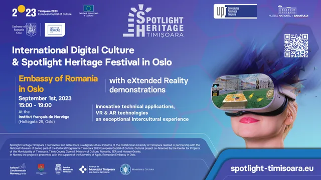 Festivalul international Digital Culture & Patrimoniul sub Reflectoare la Oslo