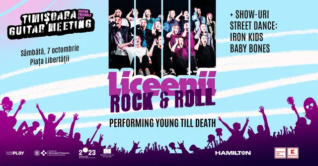 Show street dance „Liceenii Rock&Roll” - Young Till Death | Timișoara Guitar Meeting 2023